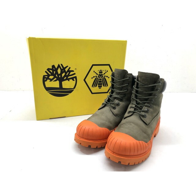 Timberlaand × Bee Line(ティンバーランド×ビーライン) TB OA5SAP 6inch PREMIUM RUBBER TOE WP 6インチ プレミアム ラバートゥ ウォータープルーフ ブーツ【007】