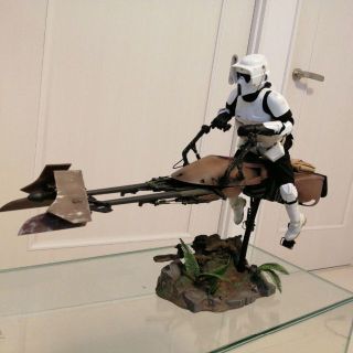 ホットトイズ 1/6 スターウォーズ スカウト・トルーパー&スピーダー
