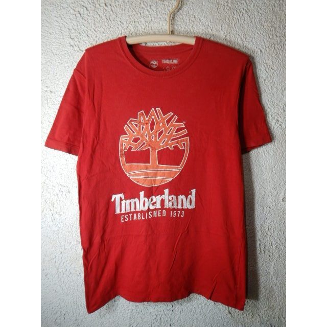 Timberland(ティンバーランド)のo6168　ティンバーランド　半袖　tシャツ　ロゴ　デザイン メンズのトップス(Tシャツ/カットソー(半袖/袖なし))の商品写真