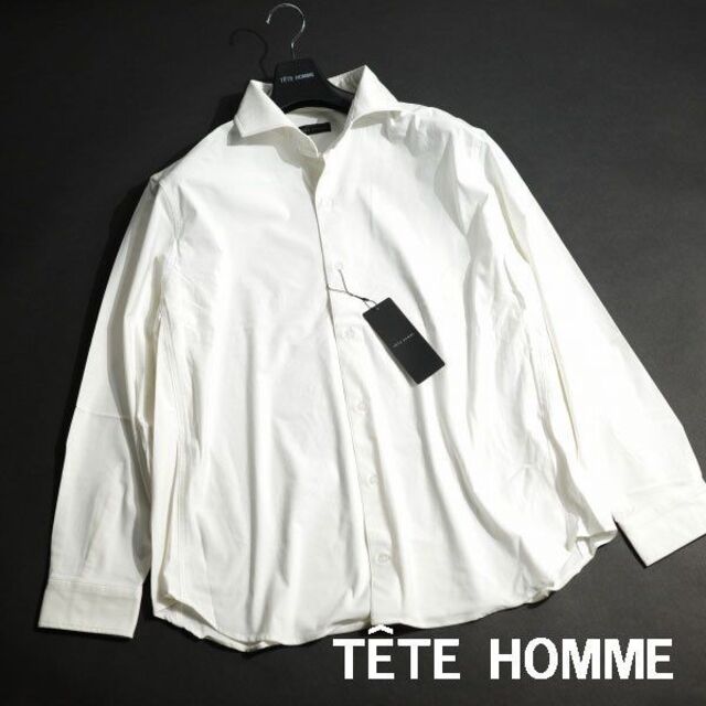 TETE HOMME(テットオム)のタイムセール❗★送料無料★定価1.5万★新品★テットオム  キングサイズ シャツ メンズのトップス(シャツ)の商品写真