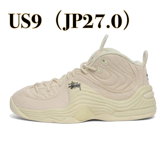 STUSSY & NIKE AIR PENNY II Fossil JP27.0