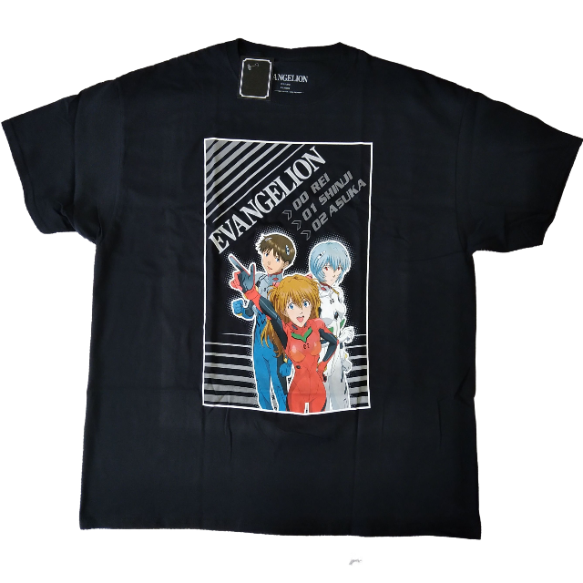 90s evangelion コーチジャケット　L  tシャツ　エヴァンゲリオン