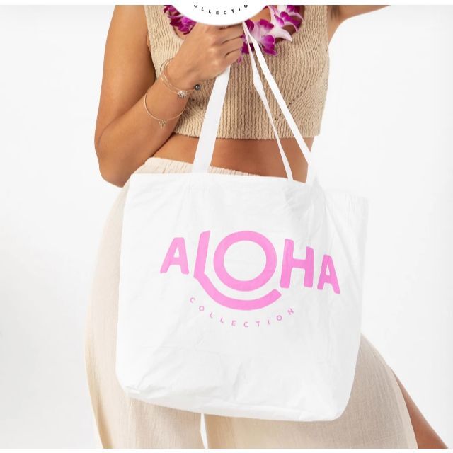 ハワイロコに大人気ALOHA COLLECTIONアロハコレクショントートバッグ