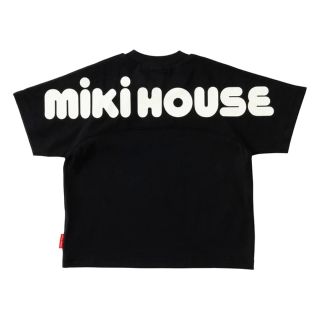 ミキハウス(mikihouse)の【新品未使用】ミキハウス★バックロゴ★Tシャツ★100(Tシャツ/カットソー)