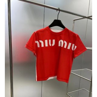 ミュウミュウ Tシャツ(レディース/半袖)(プリント)の通販 16点