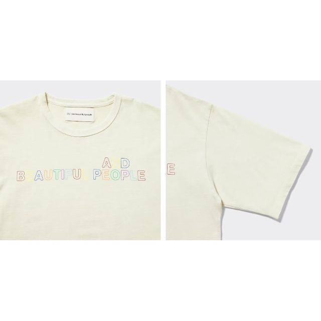 GU(ジーユー)のGU & beautiful people ロゴTシャツ N 新品 メンズのトップス(Tシャツ/カットソー(半袖/袖なし))の商品写真