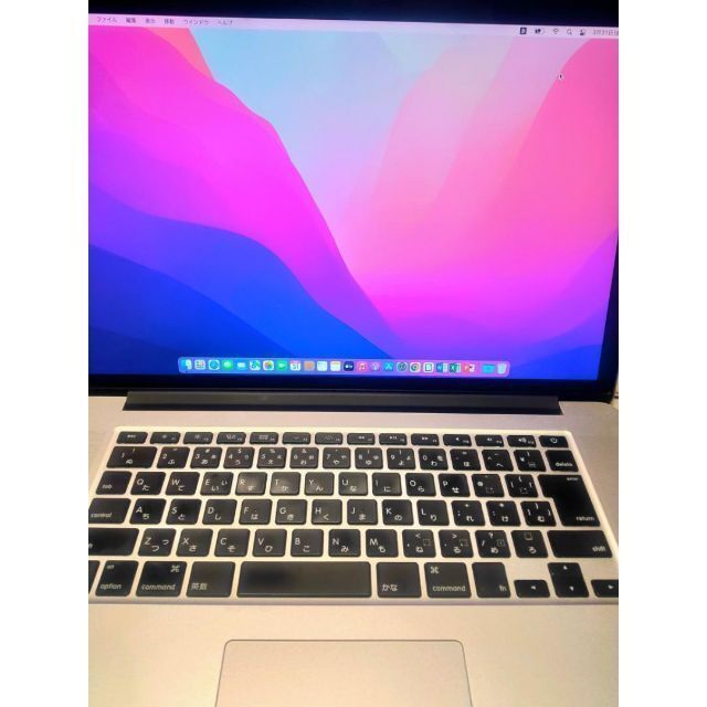 MacBookPro Retina15 i7 16GB 新品500GBバッテリー-