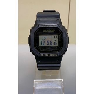 ジーショック(G-SHOCK)の訳あり　X-LARGE×G-SHOCKコラボ　DW-5600VT　ペイズリー(腕時計(デジタル))