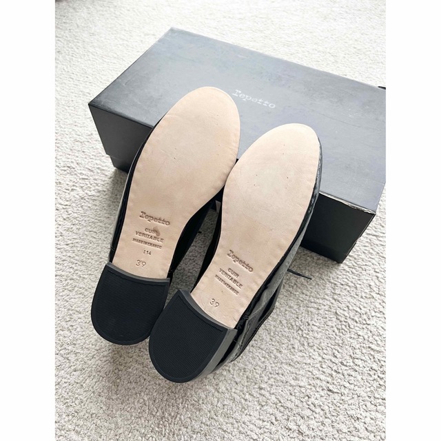 repetto ZIZI エナメル レペット ジジ レースアップ ダンスシューズ