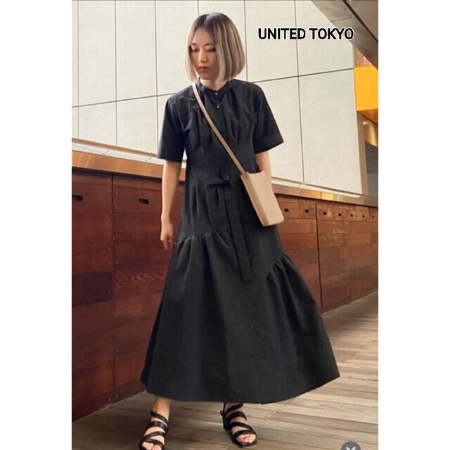 UNITED TOKYO - 美品 UNITED TOKYO イレギュラーギャザーシャツ