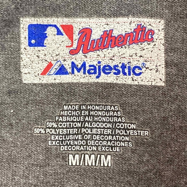 Majestic(マジェスティック)の【Majestic】MLB デトロイト・タイガース プリントTシャツ M グレー メンズのトップス(Tシャツ/カットソー(半袖/袖なし))の商品写真