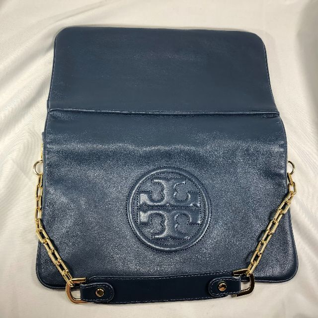 Tory Burch(トリーバーチ)の【美品】トリーバーチ チェーンショルダー ネイビー レディースのバッグ(ショルダーバッグ)の商品写真