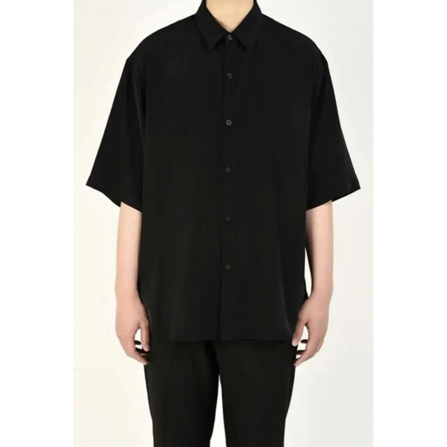 美品✨LAD MUSICIAN【ラッドミュージシャン】半袖シャツ黒サイズ44 新しい