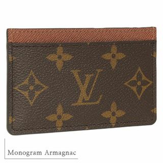 ルイヴィトン(LOUIS VUITTON)のルイヴィトン カードケース ポルトカルトサーンプル モノグラム パスケース レディース ブラウン 新品 10298(名刺入れ/定期入れ)