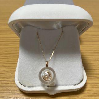 スタージュエリー(STAR JEWELRY)のスタージュエリー　月　クリスタルネックレス(ネックレス)