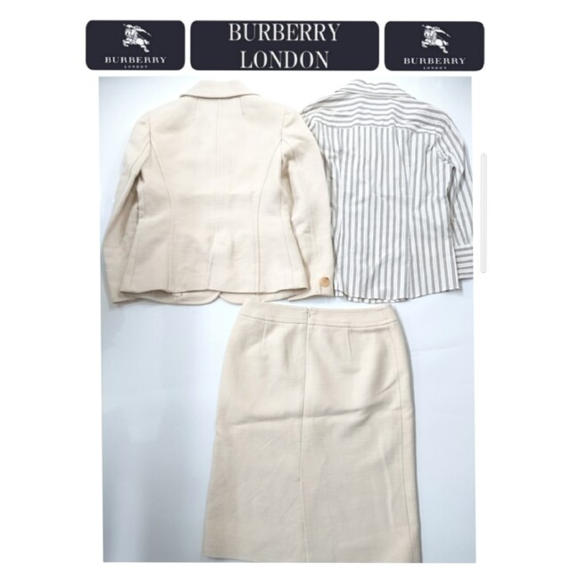 BURBERRY - バーバリー ロンドン スカート スーツ セットアップ BURBERRY - バーバリー ロンドン スカート スーツ セットアップ
