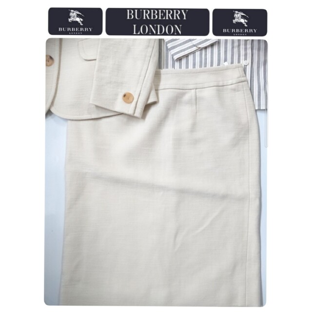 BURBERRY - バーバリー ロンドン スカート スーツ セットアップ BURBERRY - バーバリー ロンドン スカート スーツ セットアップ