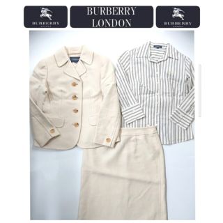 バーバリー(BURBERRY)のバーバリー ロンドン スカート スーツ セットアップ ジャケット サイズ40(セット/コーデ)