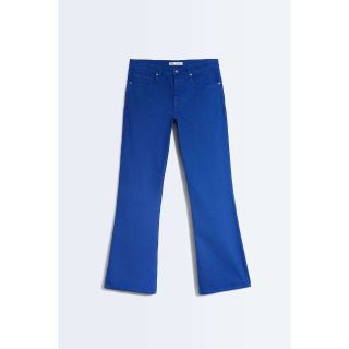 ザラ(ZARA)のZARA MAN フレアパンツ ブルー(デニム/ジーンズ)