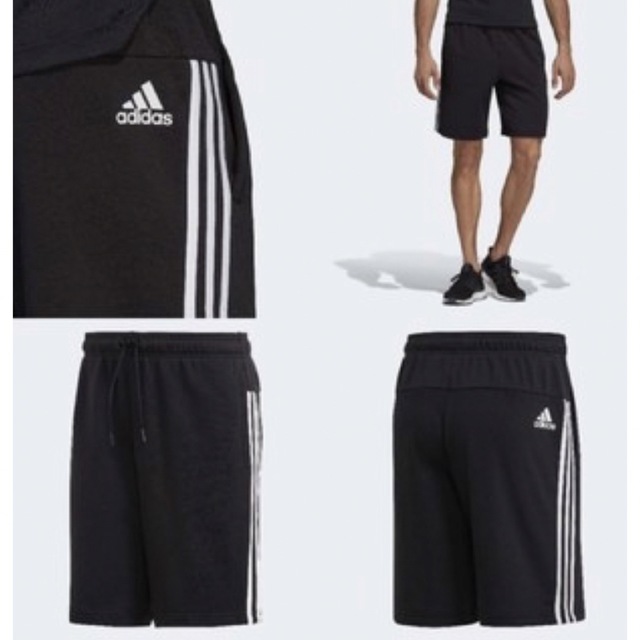 adidas(アディダス)のアディダス　マストハブ 3ストライプス フレンチテリー ショーツ  XOサイズ メンズのパンツ(ショートパンツ)の商品写真