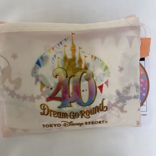 ディズニーリゾート　ショッピングバッグ　40周年 レディースのバッグ(エコバッグ)の商品写真