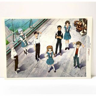 当時物　非売品　特典 大判シール EVANGELION エヴァンゲリオン ②(その他)