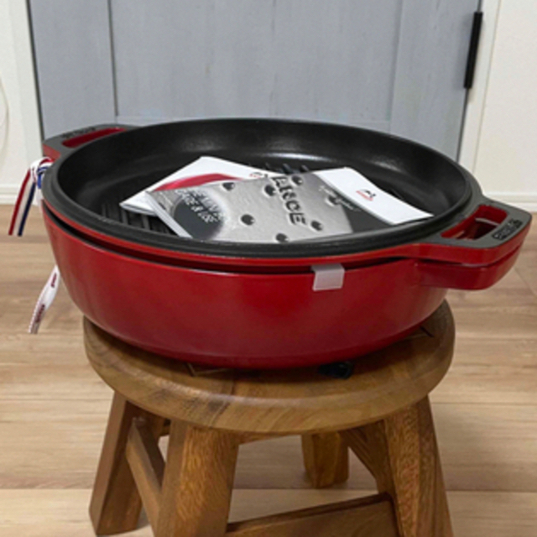 STAUB（ストウブ）鍋　スキヤキ　SUKIYAKI \u0026 グリルパン 26cm