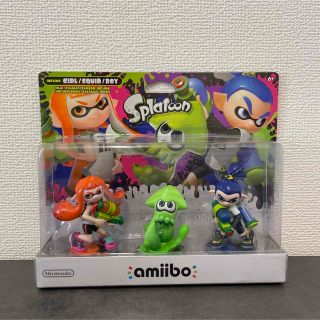 ニンテンドウ(任天堂)の【新品・USA限定】amiibo スプラトゥーン 3体セット アミーボ(その他)