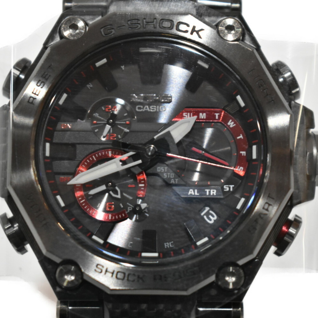 【美品★品】CASIO
G-SHOCKMTG-B2000YBD-1AJF 無垢バンド、レイヤーコンポジットバンド、ワンプッシュ三つ折れ式中留 ソーラー電波 腕時計　メンズ　人気　おしゃれ　デュアルコアガード構造　耐衝撃構造　プレゼント包装可松山久万ノ台店