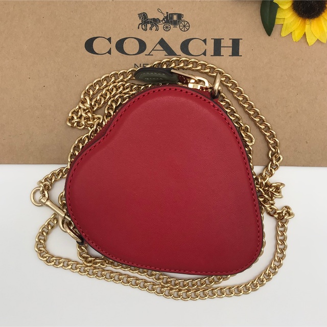 COACH ショルダーバッグ ★大人気★ ストロベリー コインケース 苺形 新品