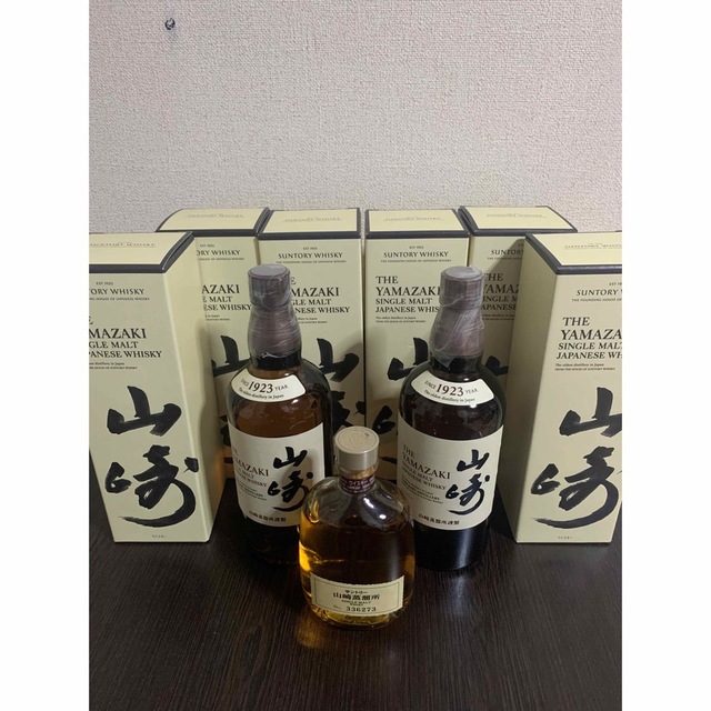 山崎NV 8本 蒸留所限定 1本 セット - ウイスキー