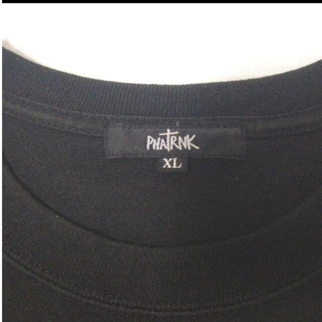 ファットランク PHATRNK Tシャツ ブラック XL フロントロゴの通販 by ...