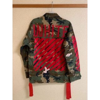 OFF WHITE 15aw  カモフラ ミリタリージャケット S