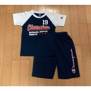 チャンピオン(Champion)のチャンピオン　ジャージ　半袖　上下　110 子供用(Tシャツ/カットソー)