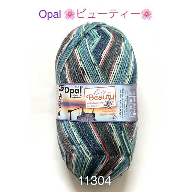 ☆新色】Opal オパール毛糸 ビューティWellness(11304)1個