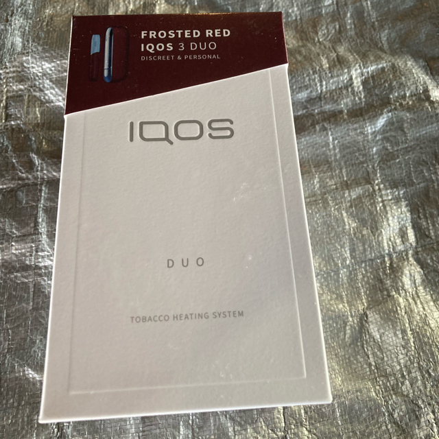 新品・未開封 IQOS3 DUO 新色フロステッド レッド 新品 ・未開封 ...