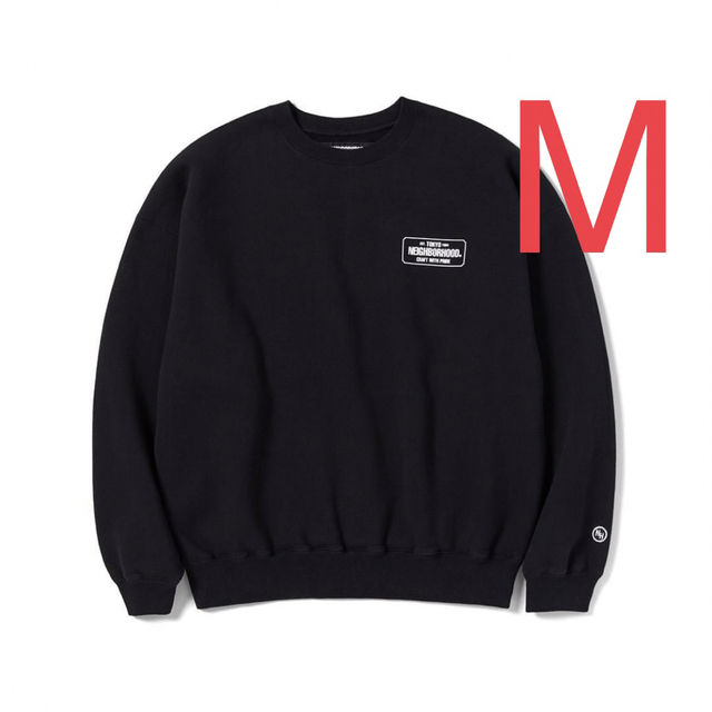 NEIGHBORHOOD(ネイバーフッド)のMサイズ！ネイバーフッド CLASSIC-S CREWNECK LS . CO メンズのトップス(スウェット)の商品写真