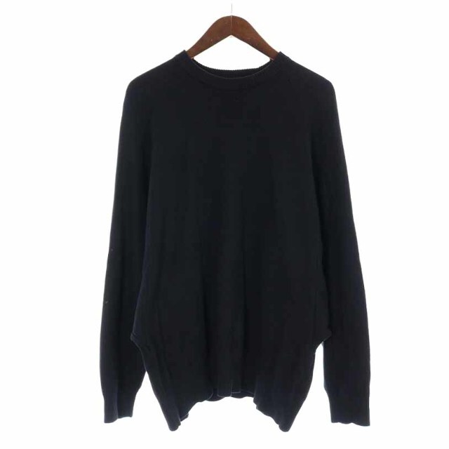 CINOH 21SS DOLMAN SLEEVE KNIT ニット 46 M 黒