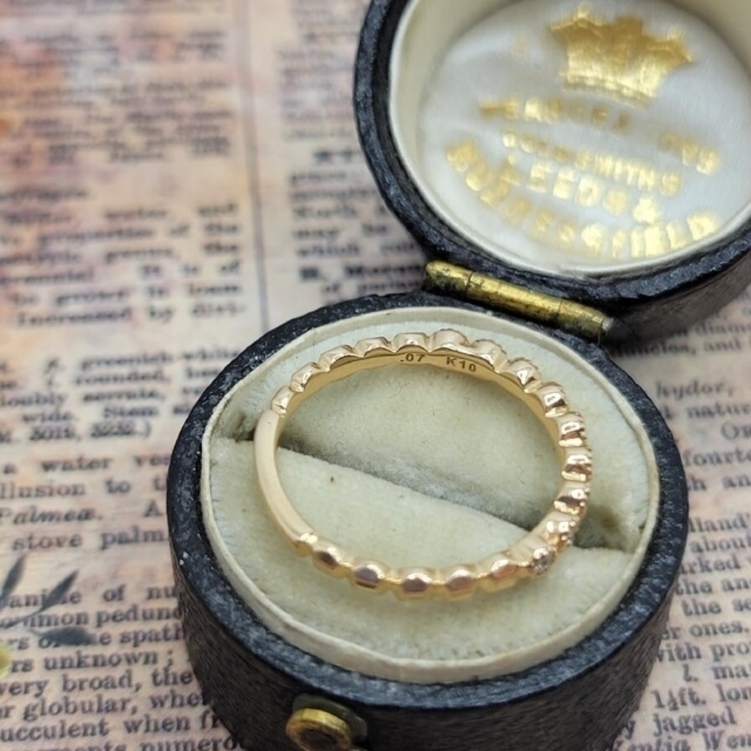 agete(アガット)のagete ダイヤモンド ピンキーリング レディースのアクセサリー(リング(指輪))の商品写真