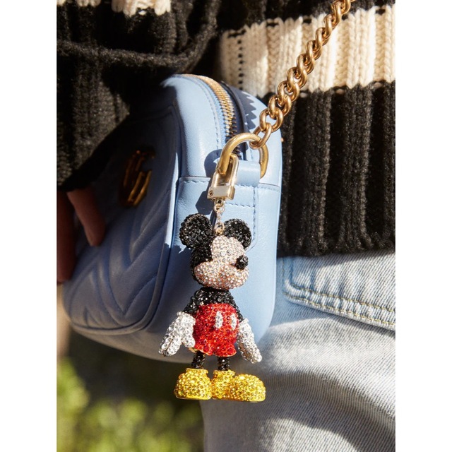 Disney(ディズニー)の【SALE！】 日本未発売 ディズニー バウブルバー ミッキー バッグチャーム ハンドメイドのファッション小物(バッグチャーム)の商品写真