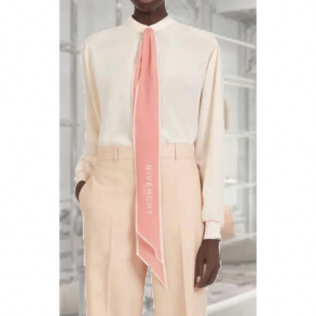履き心地◎ 正規◇Givenchy◇ジバンシィ◇ボウタイスカーフシルク