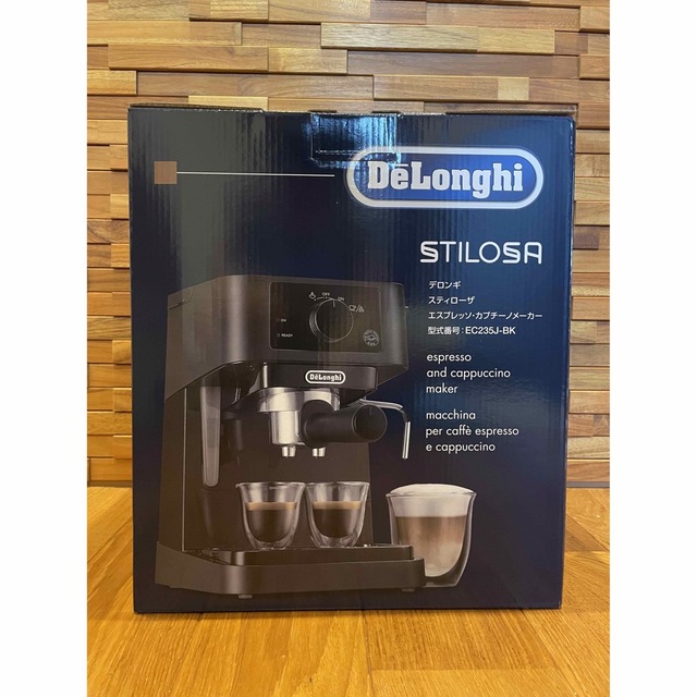 DeLonghi デロンギ スティローザ EC235J-BKの通販 by おぱぴshop｜デロンギならラクマ