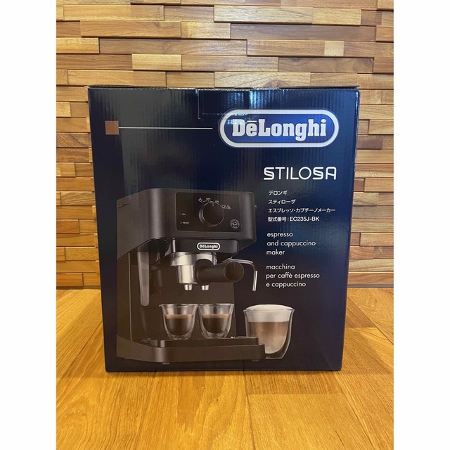 ★訳あり値下げ品★デロンギスティローザDeLonghi EC235J-BK