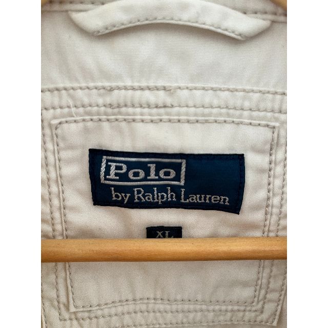 POLO RALPH LAUREN(ポロラルフローレン)の【希少】ポロラルフローレン　ジップアップジャケット　ホワイト メンズのジャケット/アウター(ブルゾン)の商品写真