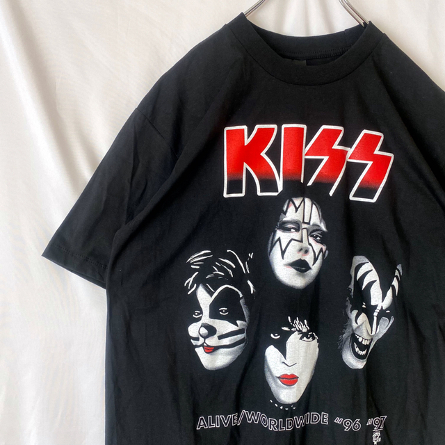 【美品】KISS キッス　96-97 ツアーTシャツ　両面プリント　ビッグサイズ