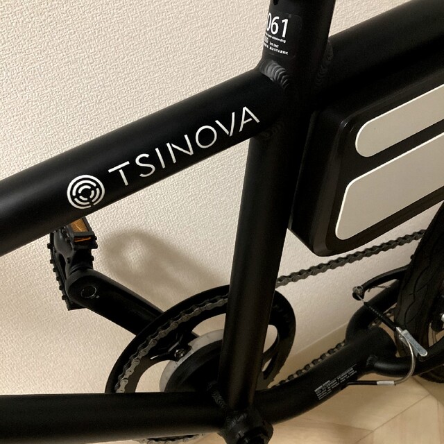 直接引取り美品☆TSINOVA　電動自転車　ミニベロ　電池Panasonic製☆ スポーツ/アウトドアの自転車(自転車本体)の商品写真