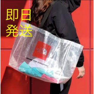 ザノースフェイス(THE NORTH FACE)の【新品】ノースフェイス　クリアエコバッグ(エコバッグ)