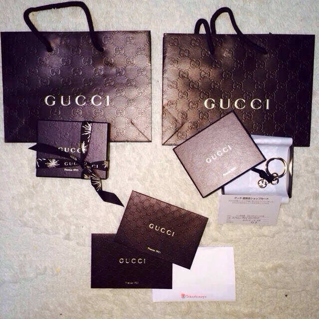 Gucci - 【SALE】新品ペアキーリングセットの通販 by no name|グッチ