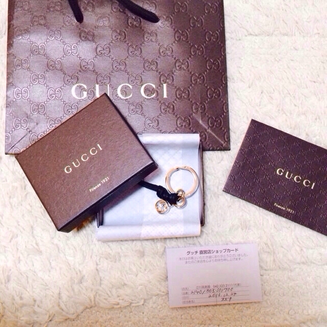 いかと﹌ Gucci by no name｜グッチならラクマ - 新品ペアキーリングセットの通販 ショップの
