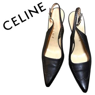 セリーヌ(celine)のCELINE セリーヌバックストラップパンプス(ハイヒール/パンプス)